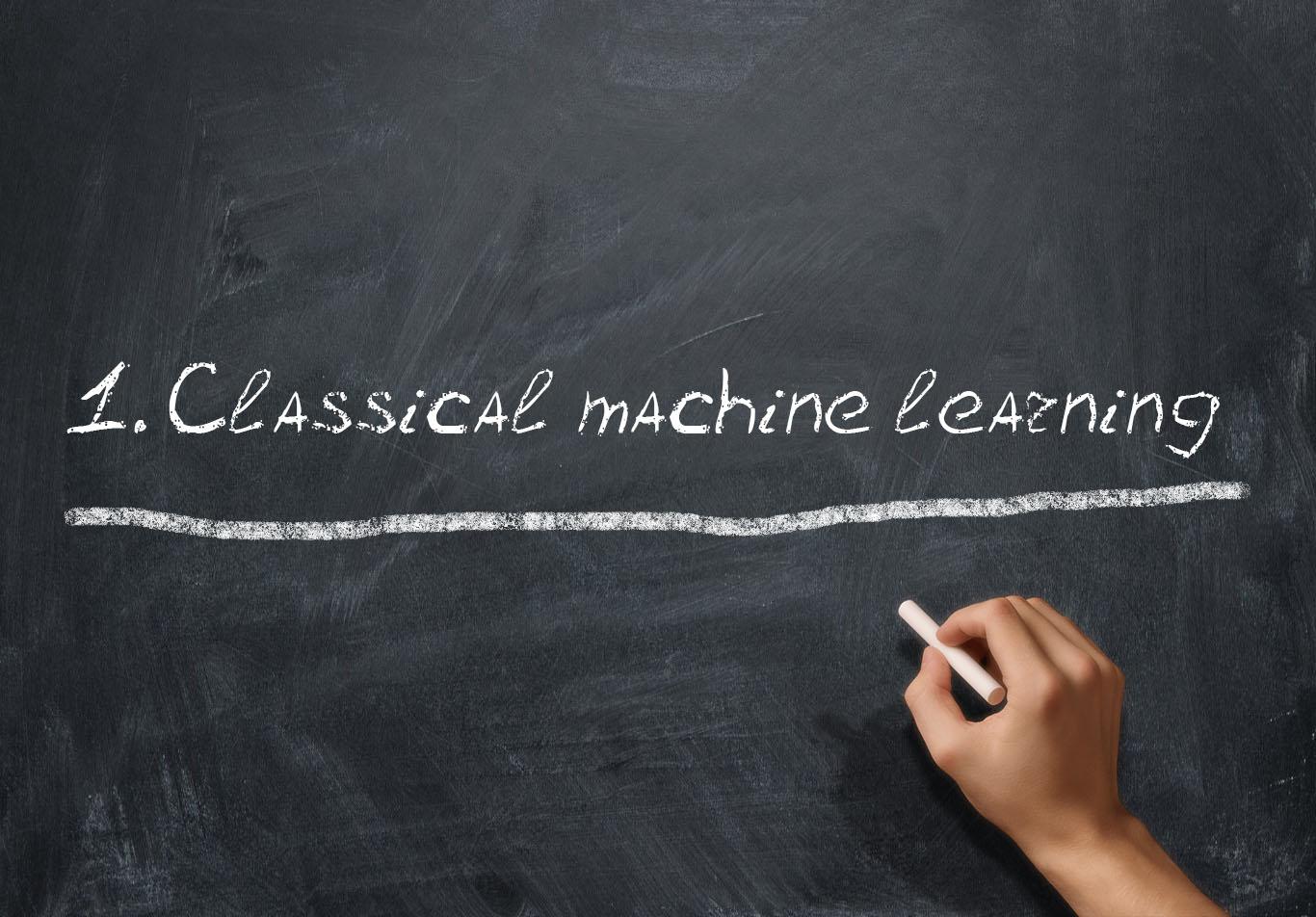 Класичне машинне навчання: завдання класифікації, узагальнення, кластеризації даних