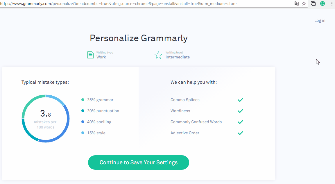 Додаткові можливості SaaS, grammarly Додаткові можливості SaaS, grammarly